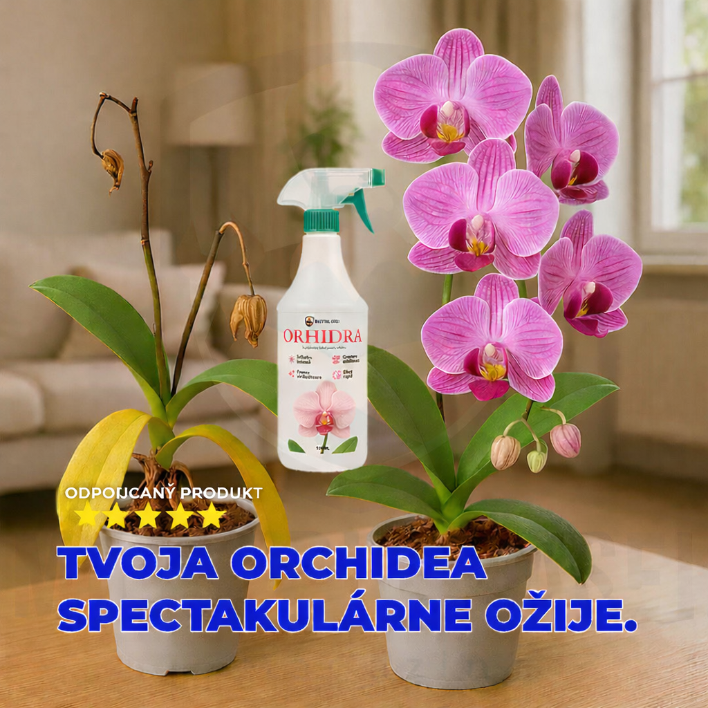 Orhidra-Bio hnojivo pre orchidey, starostlivosť o korene a listy