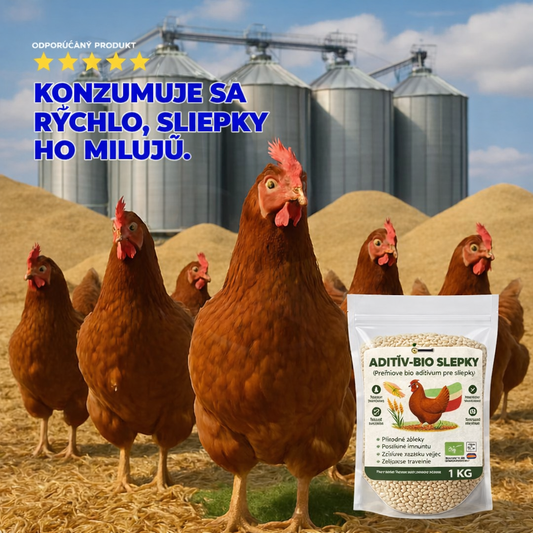 Aditív Bio pre sliepky – prírodný doplnok